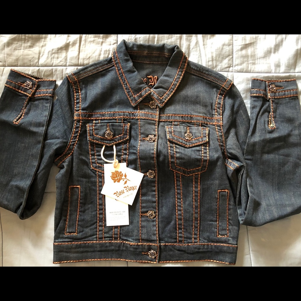 NWT Rose Royce Denim Jacket